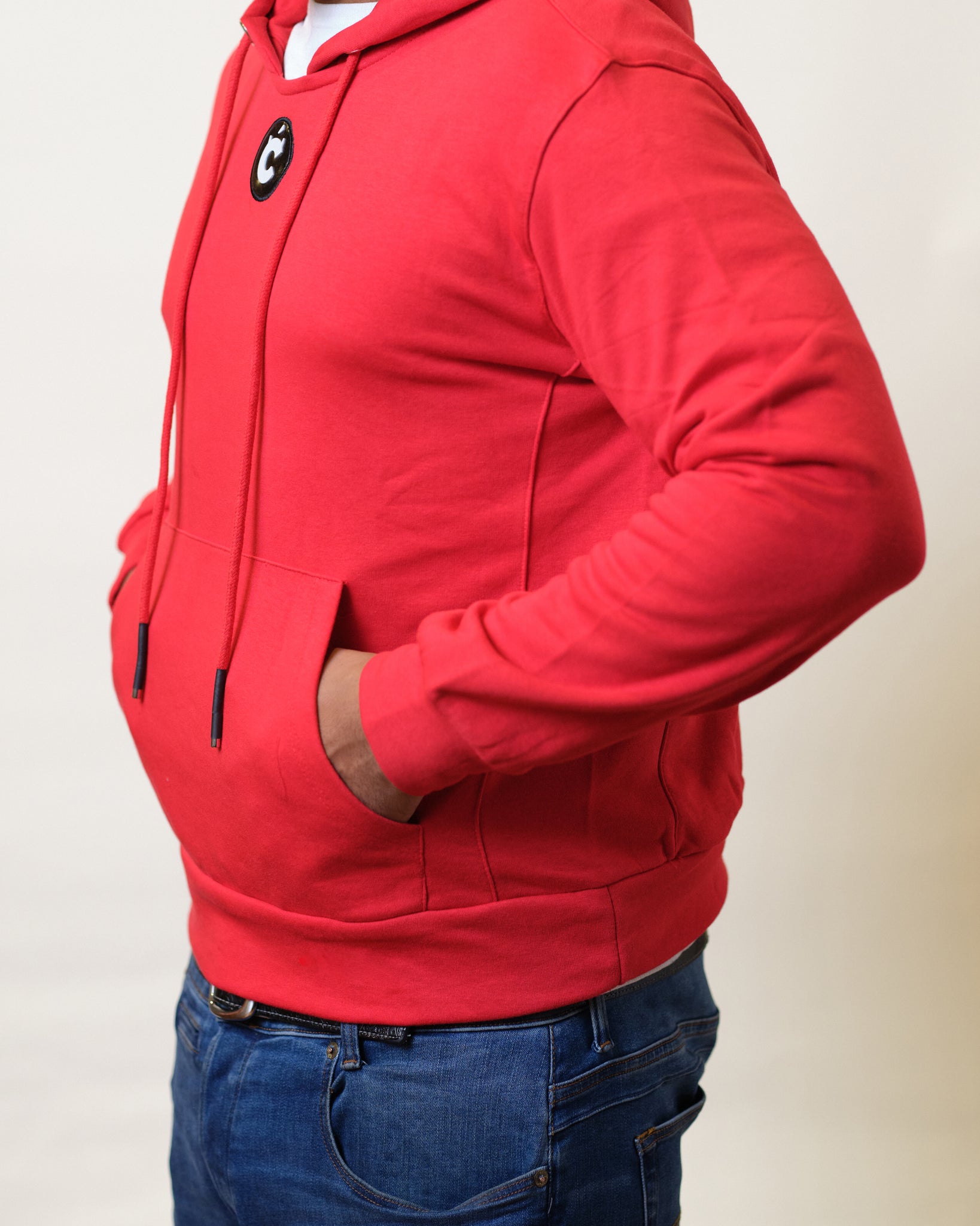 Bungee Oblečení Hoodie (Red)